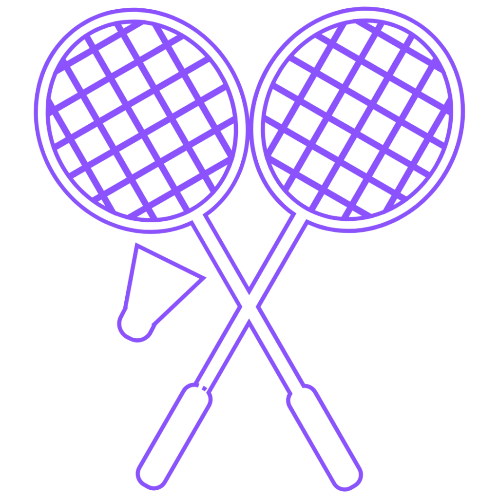 Badminton Neon Logo