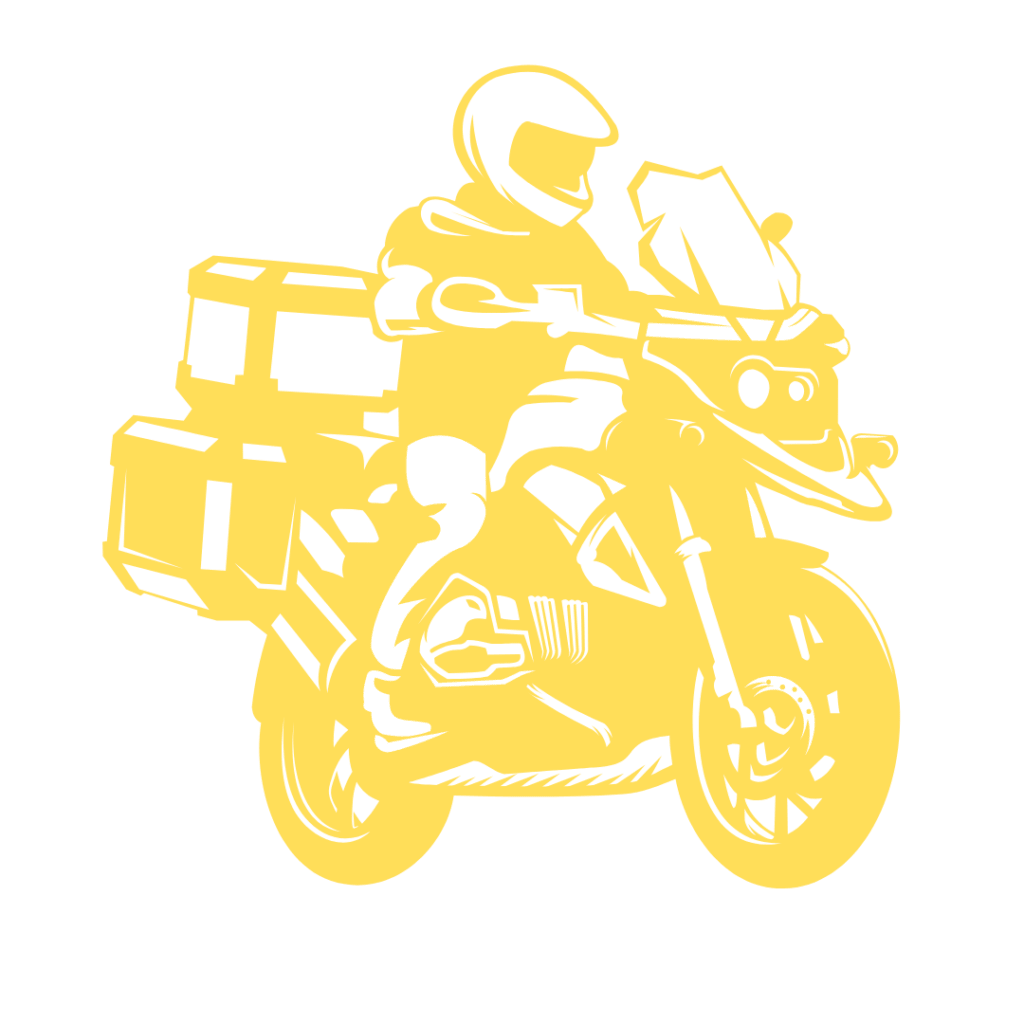 Bike race neon logo